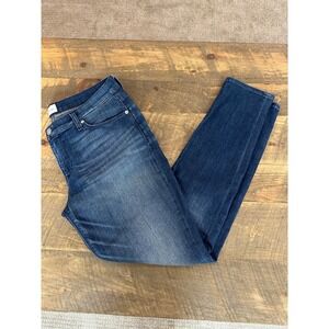 Hudson‎ Jeans Women's Blue Skinny Jeans Size 32 Y2K Stretch